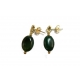 Green Canadian Jade Earrings